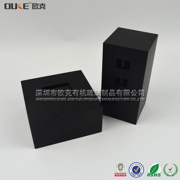 黑色亞克力盒 黑色亞克力盒