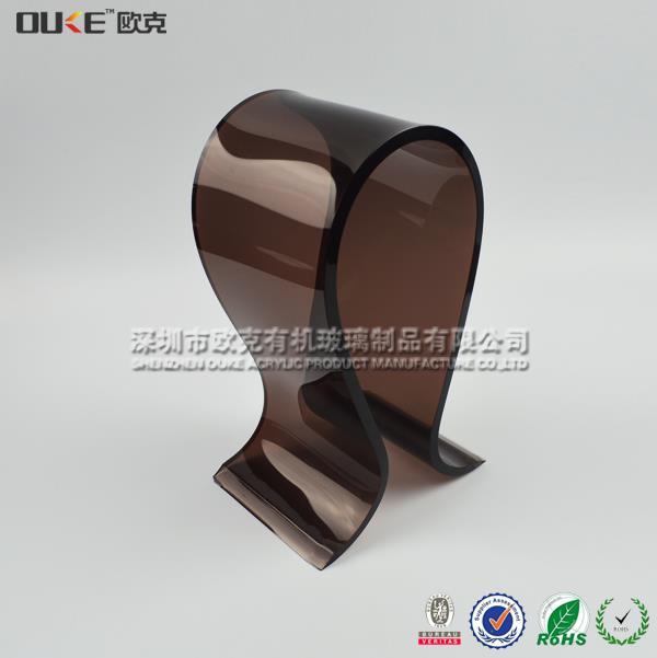 黑色有機(jī)玻璃耳機(jī)架 黑色有機(jī)玻璃耳機(jī)架
