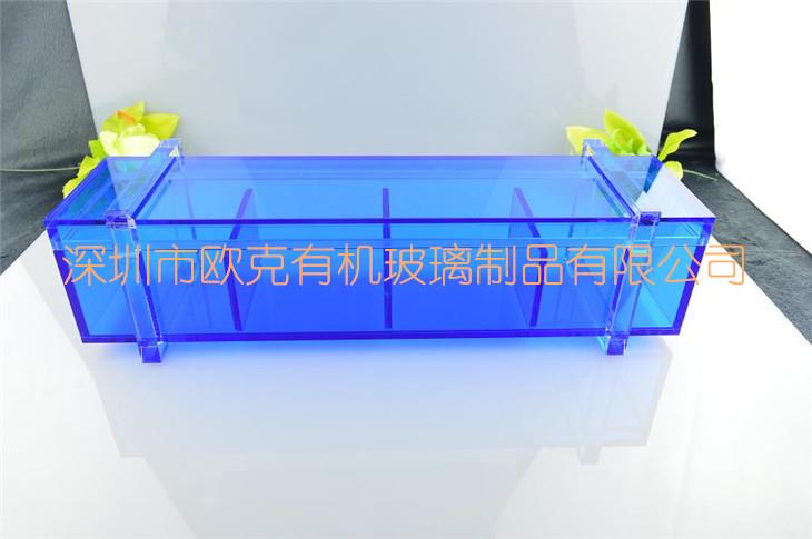 有機玻璃藍色儲物盒
