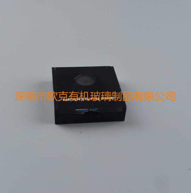 黑色有機(jī)玻璃鉆石收納盒