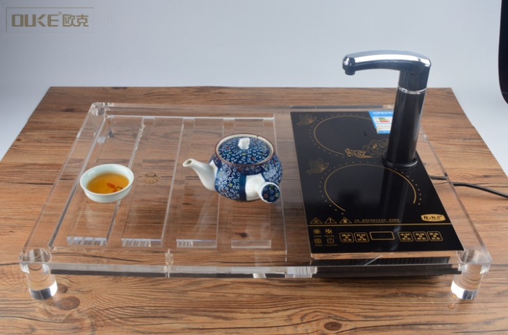 有機玻璃廠定制亞克力茶盤