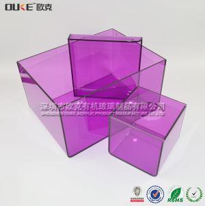 有機玻璃彩色食品收納盒