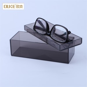專業有機玻璃加工長定制亞克力眼鏡展示盒