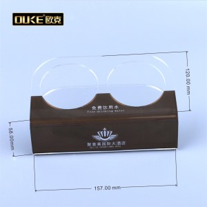 有機玻璃工廠定制加工免費飲用水展示架