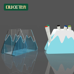 亞克力T型天空之藍筆盒收納盒