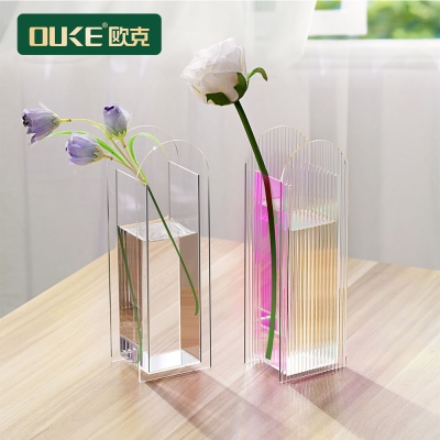 亞克力創意ins多功能花盒、形狀可定制簡約花盒